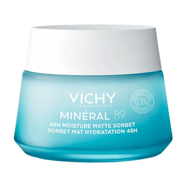 Vichy Mineral 89 48h Moisture Matte Sorbet Cream 50ml product photo
