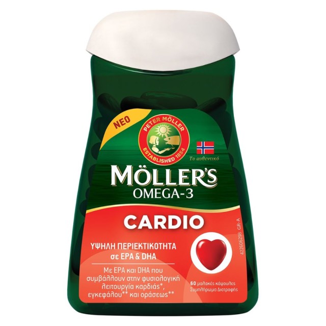 Mollers Omega-3 Cardio 60caps product photo