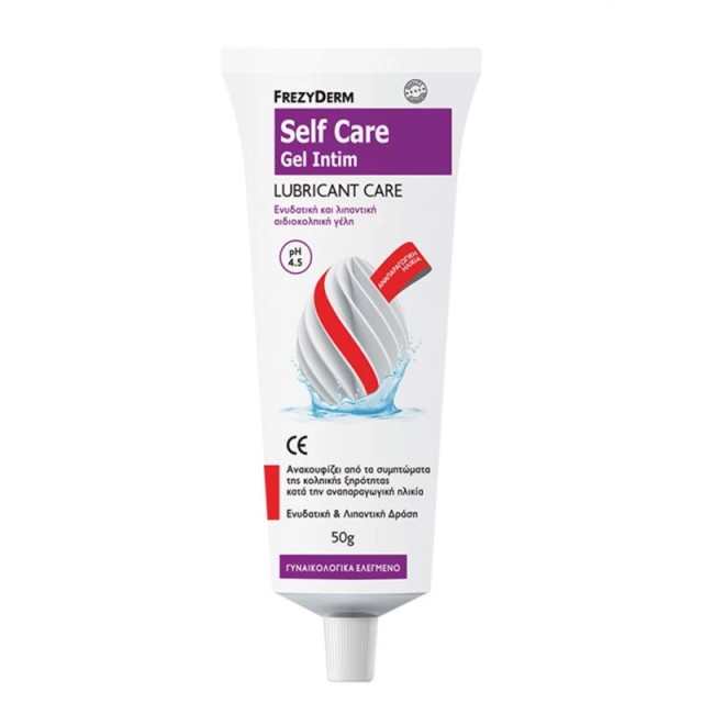 Frezyderm Self Care Gel Intim Lubricant Care Ph4.5 Ενυδατική & Λιπαντική Αιδοιoκολπική Γέλη 50gr product photo