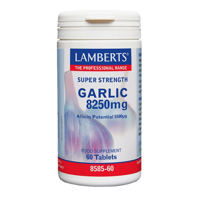 Lamberts Garlic 8250mg 60tabs product photo