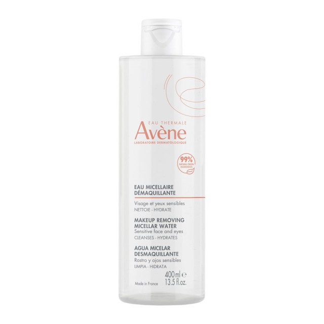 Avene Make Up Removing Micellar Water for Sensitive Face & Eyes 400ml product photo