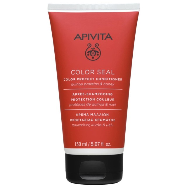 Apivita Color Seal Κρέμα Μαλλιών Προστασίας Χρώματος με Πρωτεϊνες Κινόα & Μέλι 150ml product photo