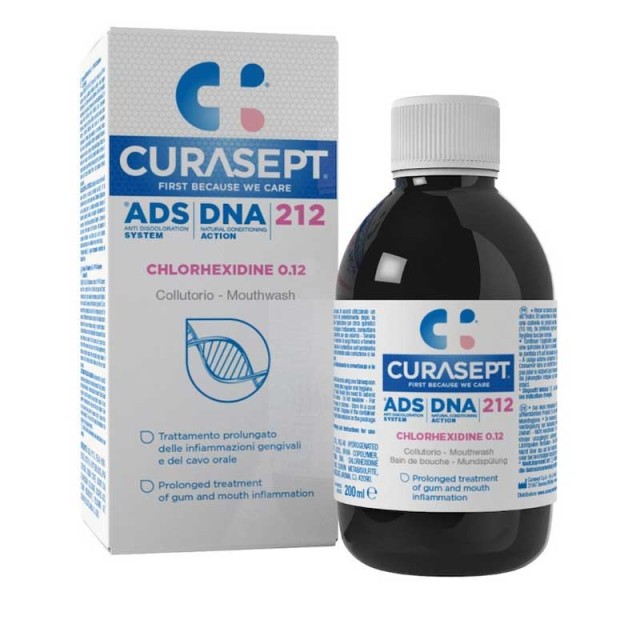Curasept Ads Dna 212 Στοματικό Διάλυμα Με 0,12% Χλωρεξιδίνη 200ml product photo