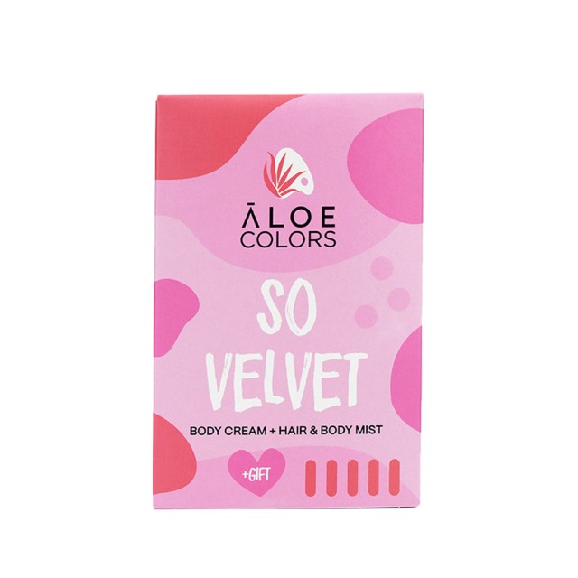 Aloe Colors Promo So Velvet Gift Set Body Cream 100ml and Hair & Body Mist 100ml product photo