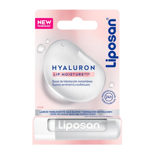 Liposan Hyaluron Lip Moisture Plus Rose 5.2gr product photo