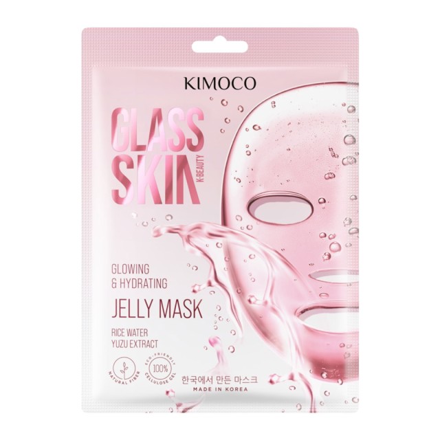 KIMOCO Glass Skin Glowing & Hydrating Jelly Mask Μάσκα Προσώπου για Λάμψη και Ενυδάτωση 23ml product photo