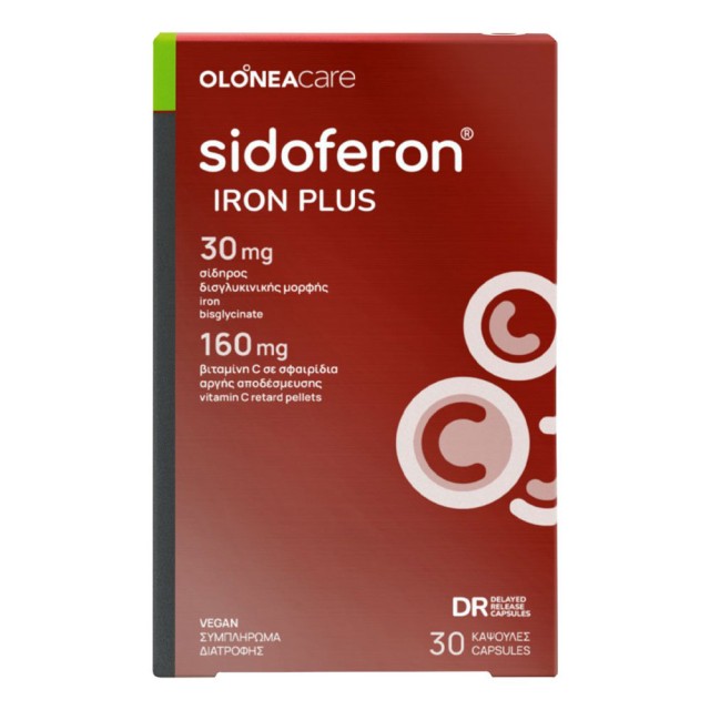 Olonea Sidoferon Iron Plus 30veg.caps product photo