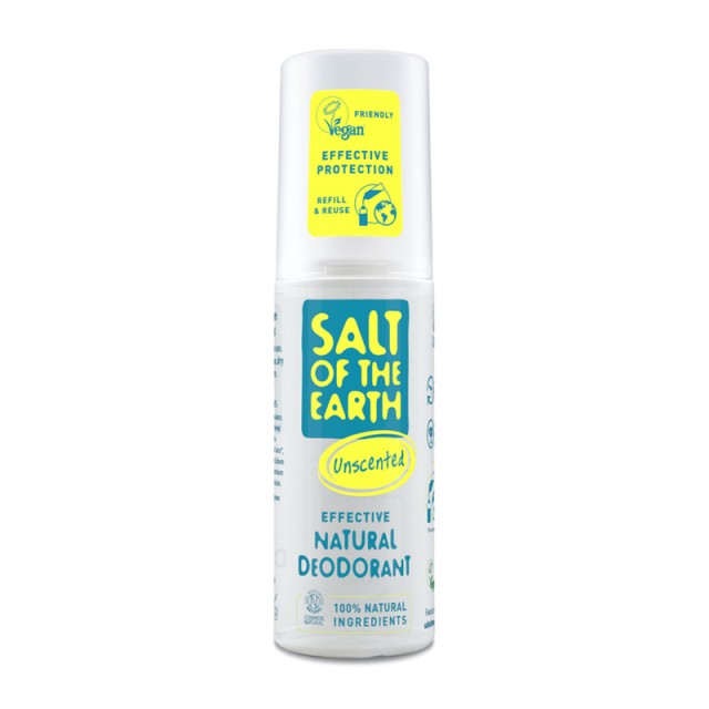 Salt of the Earth Vegan Αποσμητικό Spray Χωρίς Άρωμα 100ml product photo