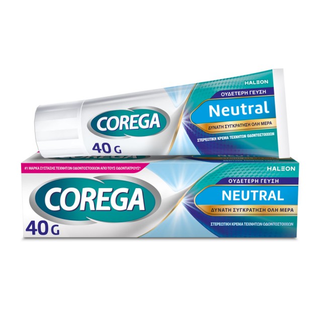 Corega Neutral Στερεωτική Κρέμα Για Τεχνητή Οδοντοστοιχία 40gr product photo