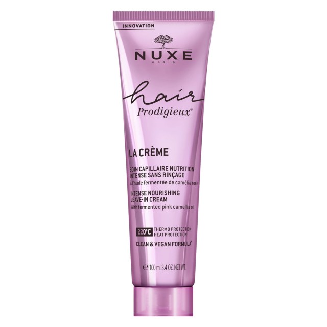 Nuxe Hair Prodigieux Leave-In Cream Κρέμα Μαλλιών για Αναδόμηση & Θρέψη με Εκχύλισμα Ελαίου Ροζ Καμέλιας 100ml product photo