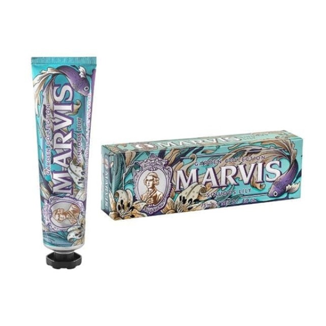 Marvis Garden Collection Toothpaste Sinuous Lily Oδοντόκρεμα με Λευκό Κρίνο και Μέντα 75ml product photo