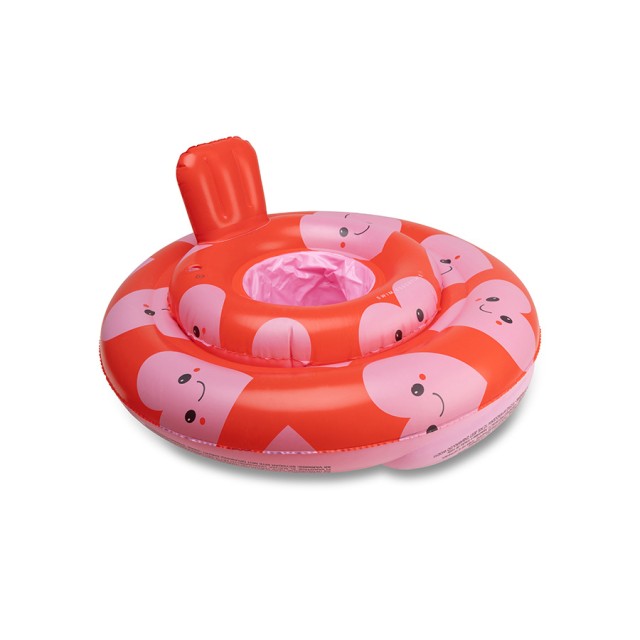 Swim Essentials Παιδικό Σωσίβιο Red Hearts με Κάθισμα 69εκ 0-1 ετών product photo