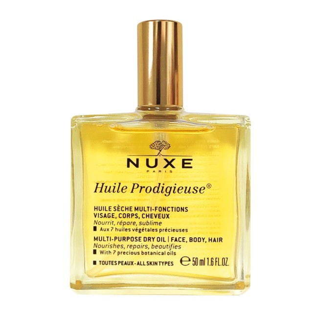 Nuxe Huile Prodigieuse Ξηρό Λάδι Ενυδάτωσης & Λάμψης για Πρόσωπο, Σώμα, Μαλλιά με Άρωμα από Άνθη Πορτοκαλιάς, Μανόλιας & Βανίλιας 50ml product photo