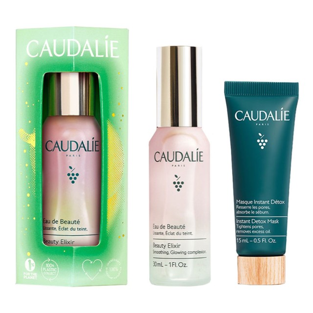 Caudalie Promo Face Mist Beauty Elixir 30ml & Δώρο Instant Detox Mask 15ml product photo