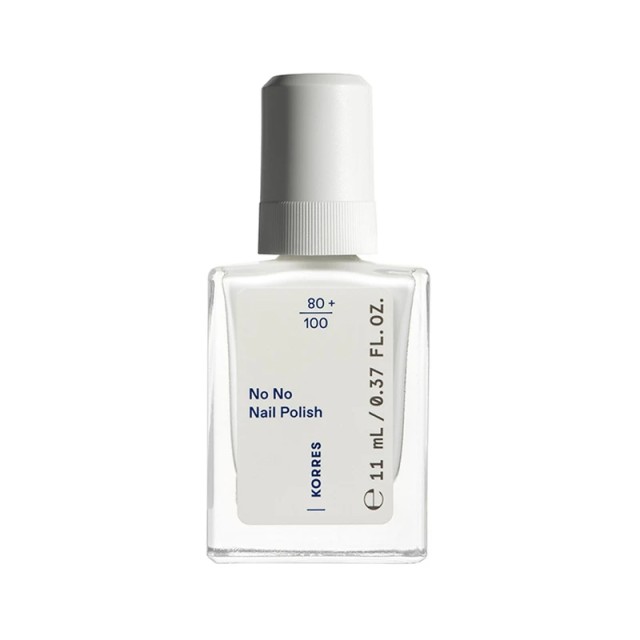 Korres No No Nail Polish 01 Pure White 11ml product photo
