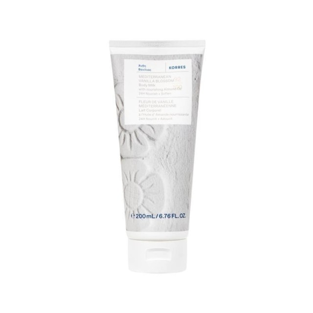 Korres Mediterranean Vanilla Blossom Body Milk Γαλάκτωμα Σώματος Άνθη Βανίλιας 200ml product photo