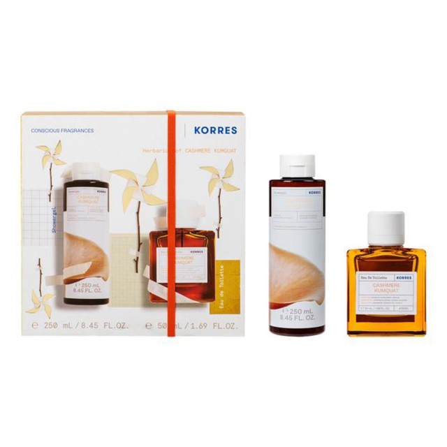 Korres Promo Cashmere Kumquat Eau De Toilette 50ml & Shower Gel 250ml product photo