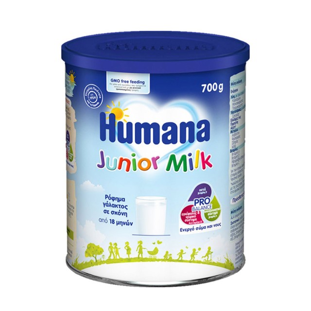 Humana Junior Milk για Παιδιά Άνω των 18 Μηνών 700gr product photo