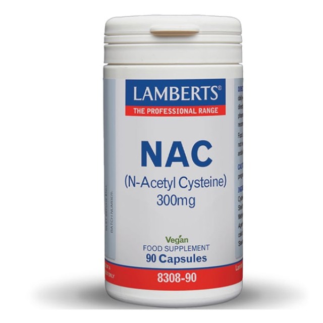 Lamberts Nac (N-Acetyl Cysteine) 300mg 90caps product photo