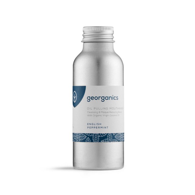 Georganics Στοματικό Διάλυμα Oil Pulling, Plastic-Free, Με Μέντα 100ml product photo
