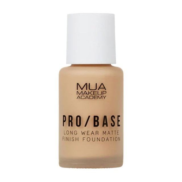 MUA Pro Base Long Wear Matte Finish Fountation Make up για Μέτρια - Υψηλή Κάλυψη No.144 Ματ Αποτέλεσμα 30gr product photo