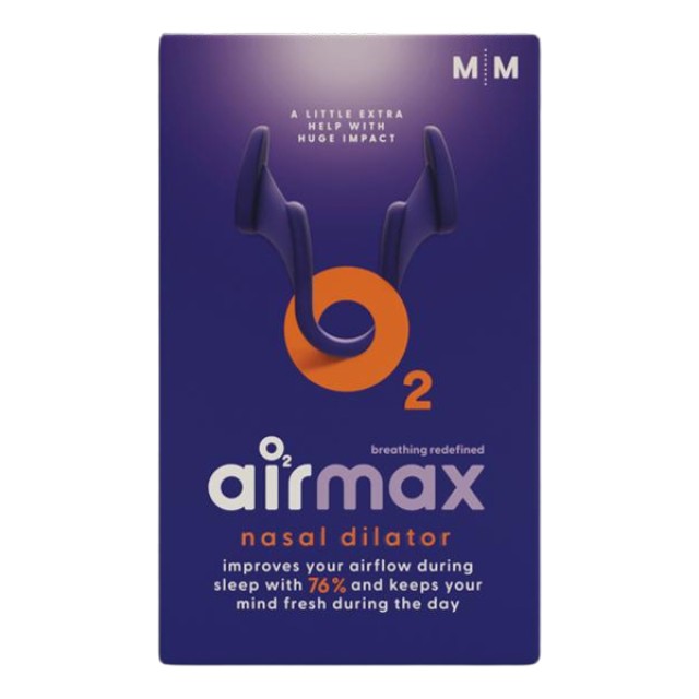 Airmax Nasal Dilator Medium Ρινικός Διαστολέας για Εισπνοή 2τεμ product photo