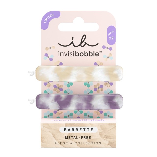 Invisibobble Barrette Alegria Collection Turn on Your Healers 2 τεμ product photo