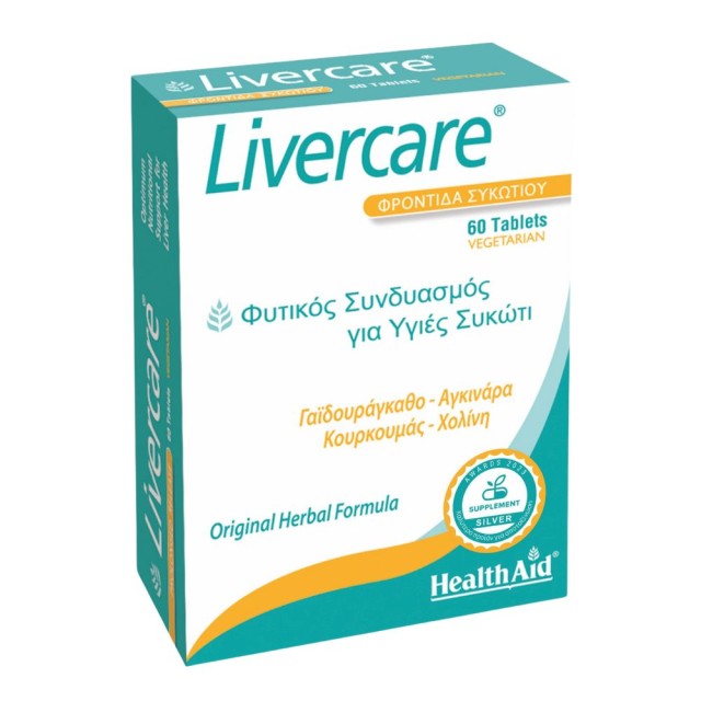 Health Aid Livercare 60 tabs product photo