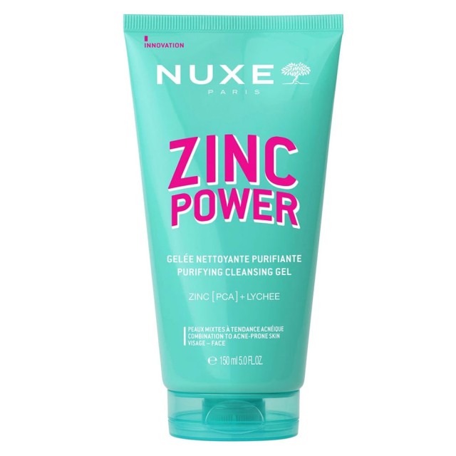 Nuxe Zinc Power Purifying Cleansing Τζελ Καθαρισμού κατά των Ατελειών 150ml product photo