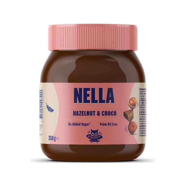 Healthy Co Nella Hazelnut & Cocoa Κρέμα Κακάο & Φουντόυκι Χωρίς Προσθήκη Ζάχαρης 350gr product photo