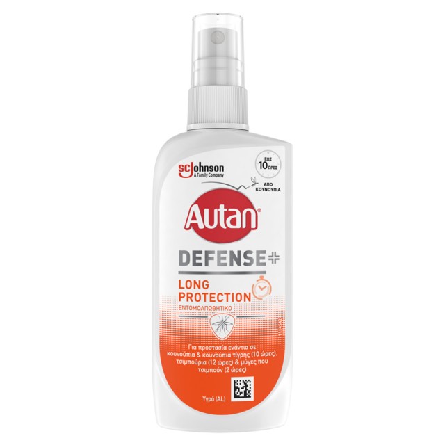 Autan Defense Long-lasting Protection Εντομοαπωθητικό Σπρέι 100ml product photo