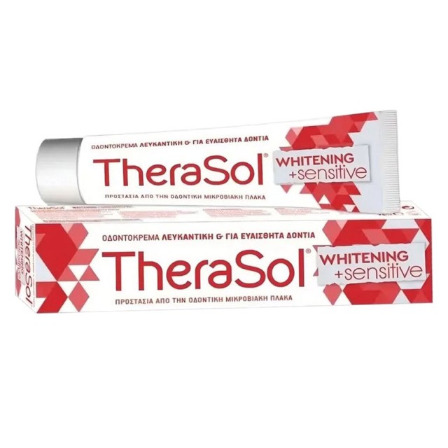 TheraSol Whitening & Sensitive Toothpaste 75ml product photo