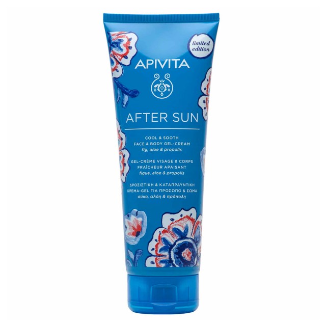 Apivita After Sun Cool & Sooth Face - Body Gel-Cream Limited Edition 200ml product photo