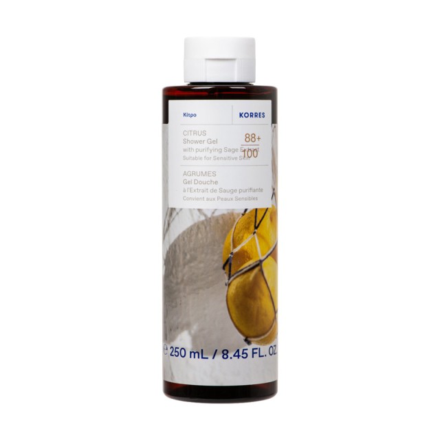 Korres Citrus Shower Gel Αφρόλουτρο Κίτρο 250ml product photo