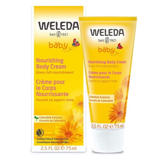 Weleda Calendula Body Cream Κρέμα Καλέντουλας Για Μωρά Προστατεύει Το Ευαίσθητο Δέρμα 75ml product photo