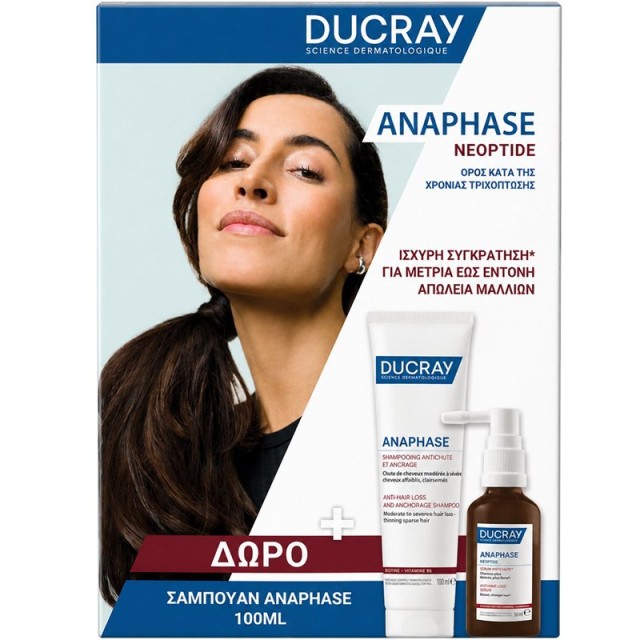Ducray Promo Neoptide Expert Ορός κατά της Τριχόπτωσης 100ml & Δώρο Anaphase Σαμπουάν κατά της Τριχόπτωσης 100ml product photo