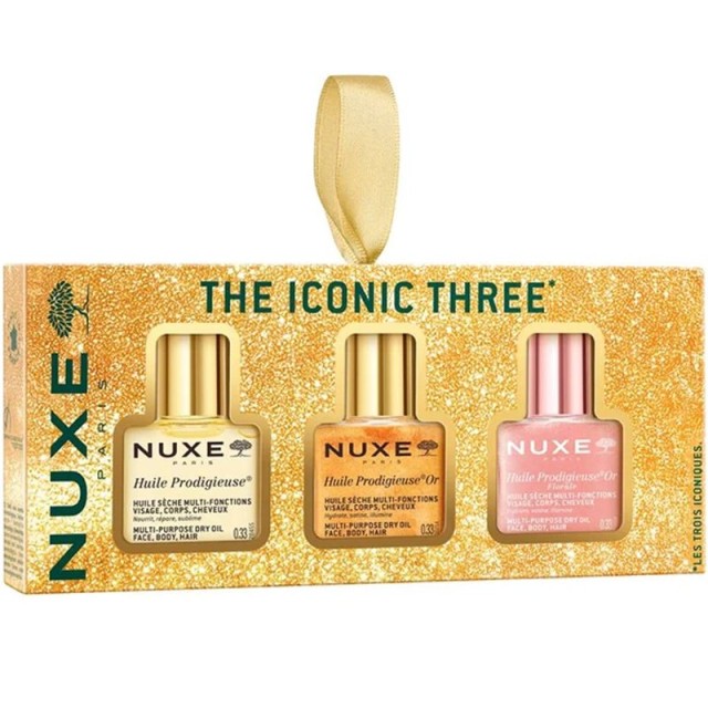 Nuxe Promo Xmas Set 2026 Minis The Iconic Three Σετ με Huile Prodigieuse 10ml & Huile Prodigieuse Or 10ml & Huile Prodigieuse Or Florale 10ml product photo