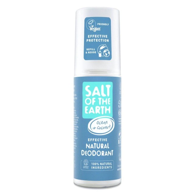 Salt of the Earth Vegan Ocean & Coconut Αποσμητικό Spray 100ml product photo