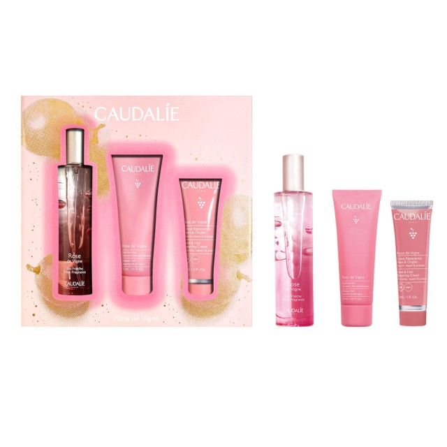 Caudalie Promo Rose de Vigne Fresh Fragrance 50ml & Δώρο Shower Gel 50ml & Δώρο Hand & Nail Repairing Cream 30ml product photo