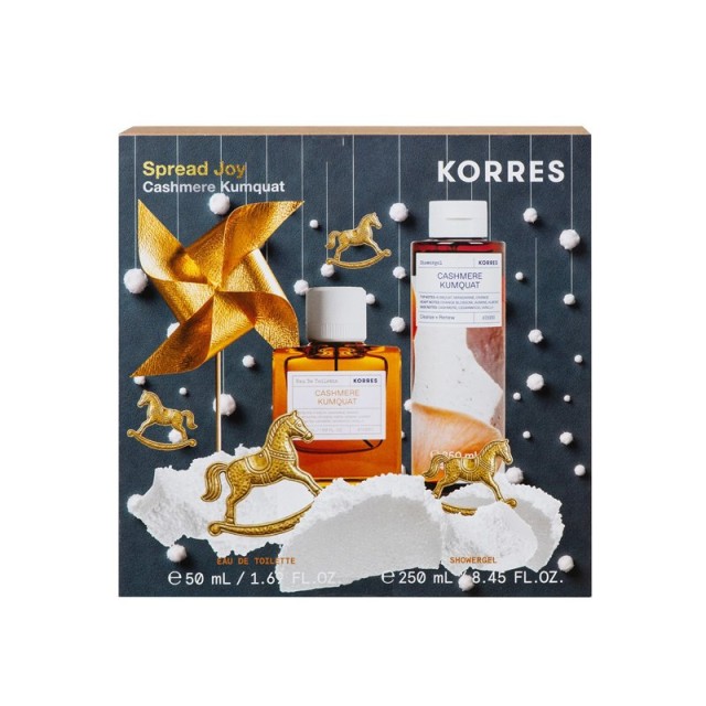 Korres Promo Cashmere Kumquat Σετ Eau de Toilette 50ml & Αφρόλουτρο 250ml product photo