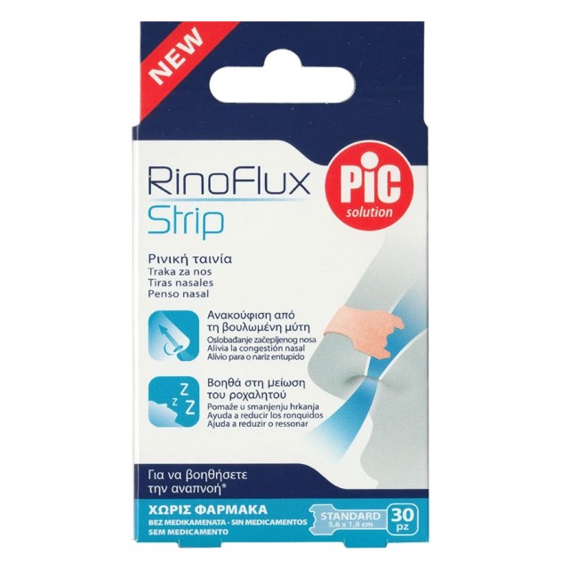 Pic Solution RinoFlux Standard 5,6x1,8cm Strips 30τεμ product photo