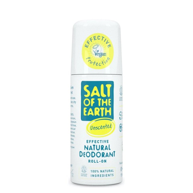 Salt of the Earth Vegan Deodorant Αποσμητικό Roll-On Χωρίς Άρωμα 75ml product photo