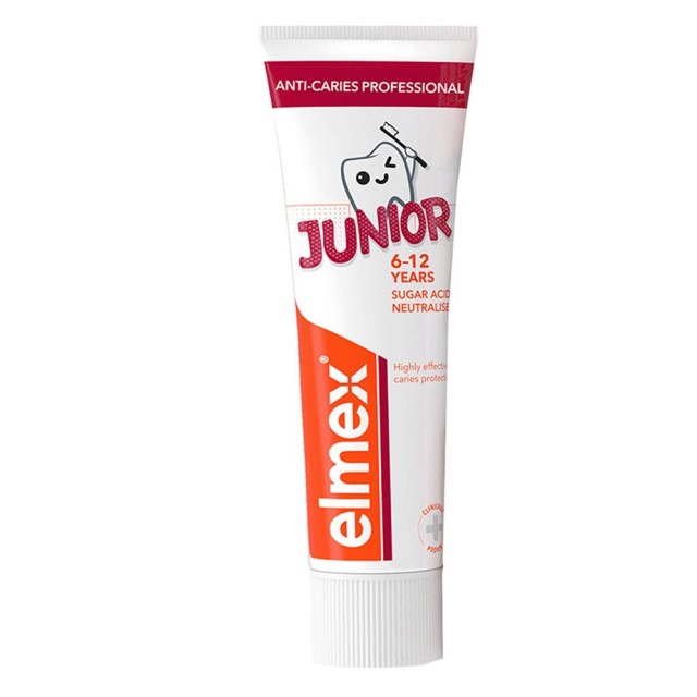 Elmex Anti Caries Professional Junior 6-12 Years Toothpaste 75ml product photo