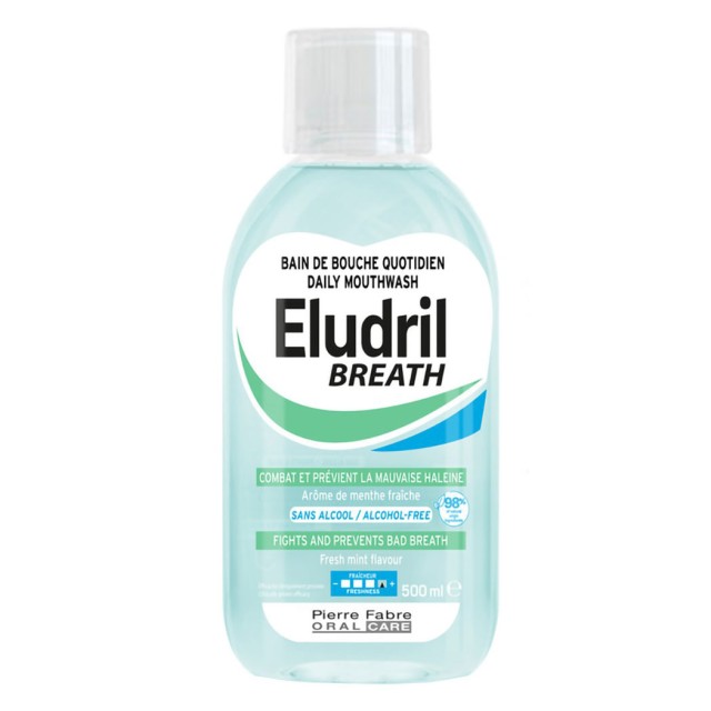 Eludril Breath Daily Mouthwash 500ml product photo