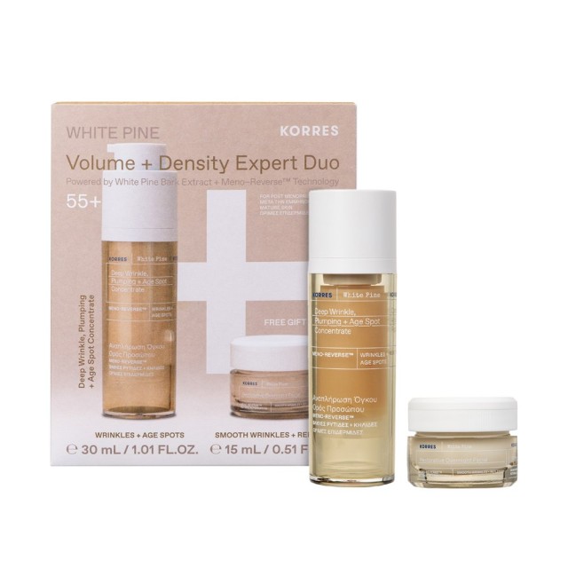 Korres Promo White Pine Volume + Density Night Expert Duo Ορός 30ml & Δώρο Κρέμα Νύχτας 15ml product photo