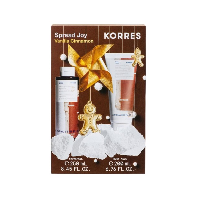 Korres Promo Βανίλια Κανέλα Σετ Αφρόλουτρο 250ml & Γαλάκτωμα Σώματος 200ml product photo