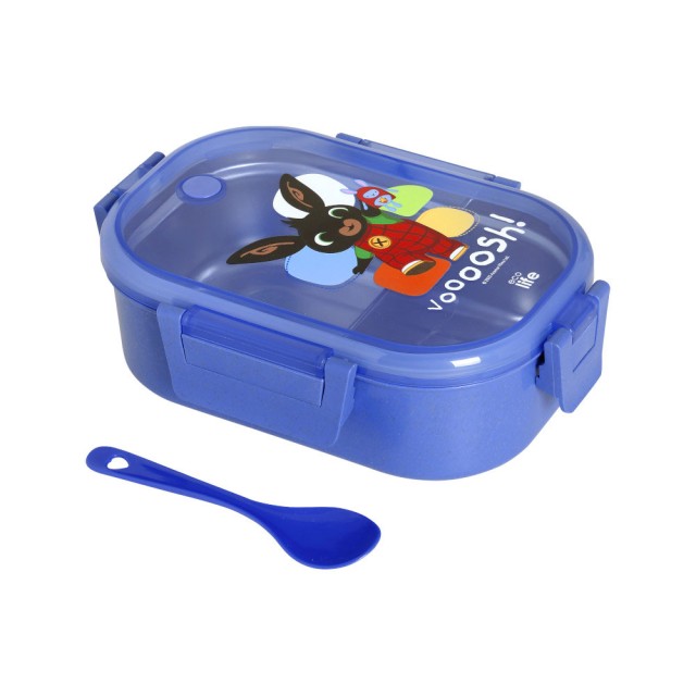 Ecolife Ανοξείδωτο Φαγητοδοχείο Με Χώρισμα Bing Voooosh Blue 900ml - 33-BO-9003 product photo