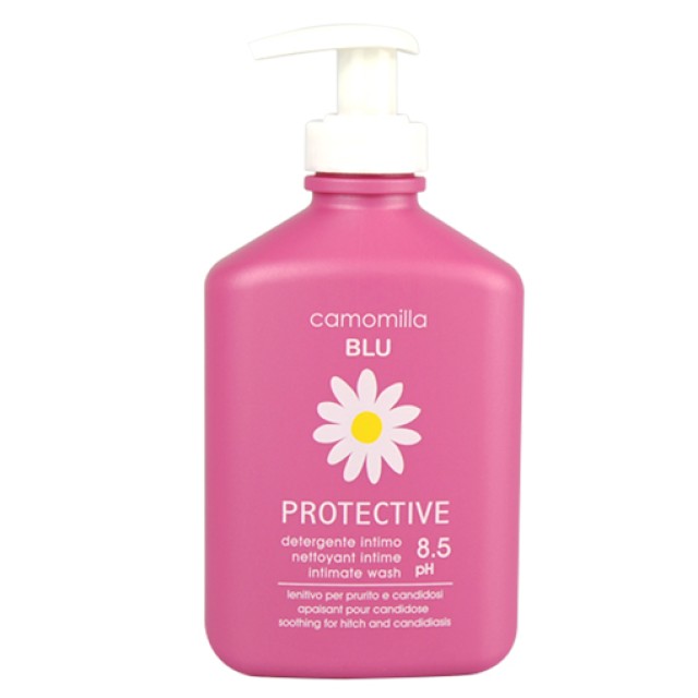 Camomilla Blu Protective pH8.5 Intimate Wash Υγρό Καθαρισμού Ευαίσθητης Περιοχής Κατά του Κνησμού & των Ερεθισμών 300ml product photo