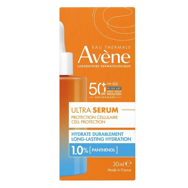 Avene Ultra Serum Long Lasting Hydration Spf50+, 1.0% Panthenol 30ml product photo