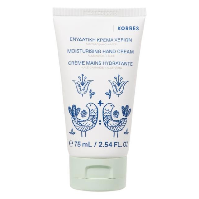 Korres Moisturising Hand Cream Κρέμα Χεριών με Εκχύλισμα Αλόης & Έλαιο Αμυγδάλου 75ml product photo